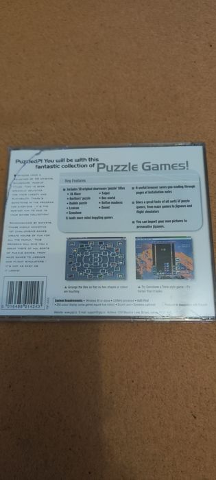 Puzzle gry pc używana
