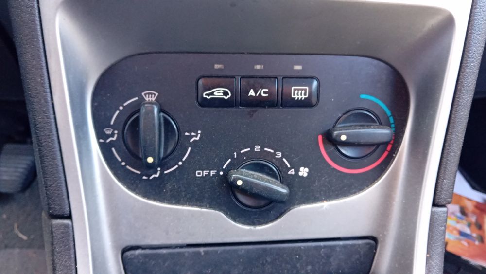Botão / interruptor do AC PEUGEOT 307 (3A/C)