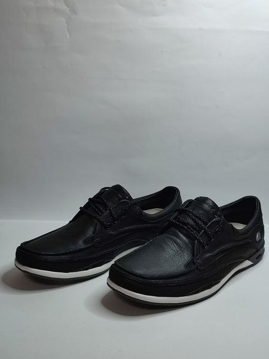 Orson Lace Black Leather