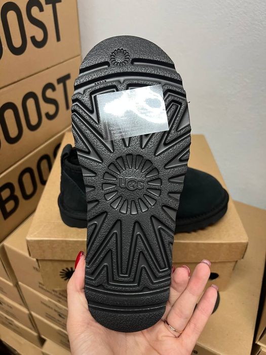 Уггі Чоловічі UGG Ultra Mini Black (Замша) Size 42 БЕЗ ПРЕДОПЛАТИ
