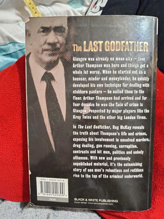 Livro " The Last Godfather" de Reg McKay - Ref.: L - 6