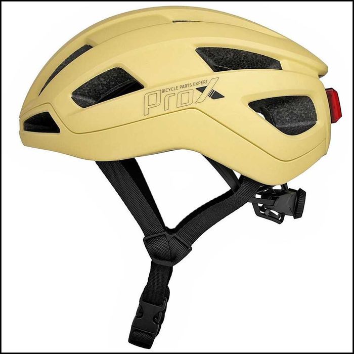 Kask rowerowy ProX Magneto tylne oświetlenie LED Każdy model Promocja!