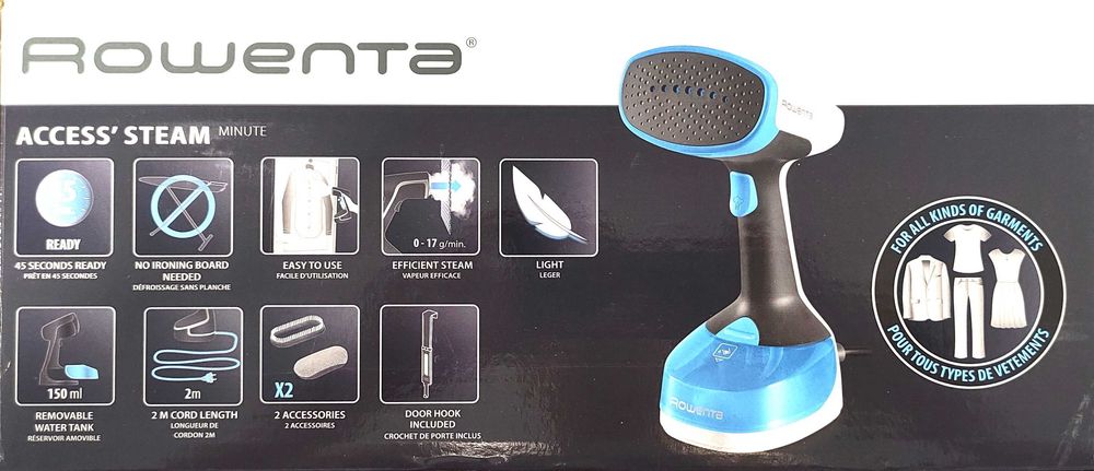 Ferro de Engomar a Vapor Vertical Rowenta Access Steam Minute