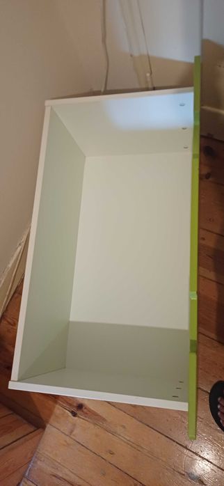 Bau de arrumação ikea cor verde
