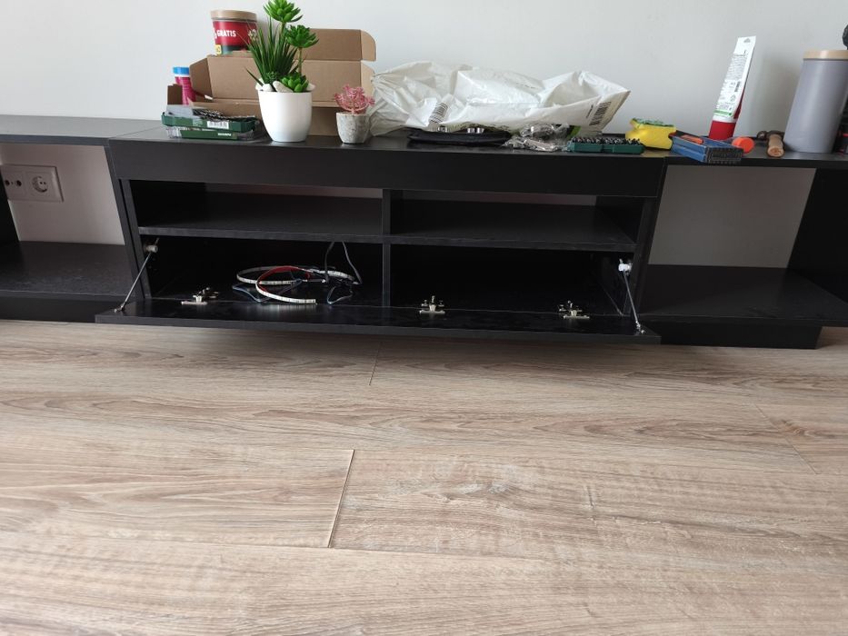 Móvel TV sala preto