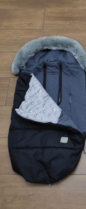 Śpiworek czarne zimowy Beztroska M