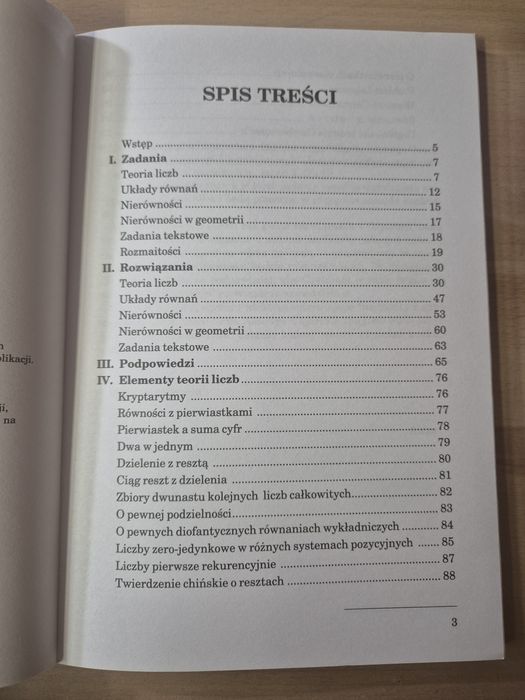 Olimpiady matematyczne w gimnazjum i liceum Witold Bednarek