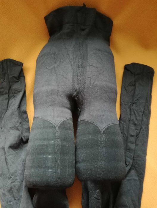 Rajstopy, rajtuzy damskie ala pończochy czarne.