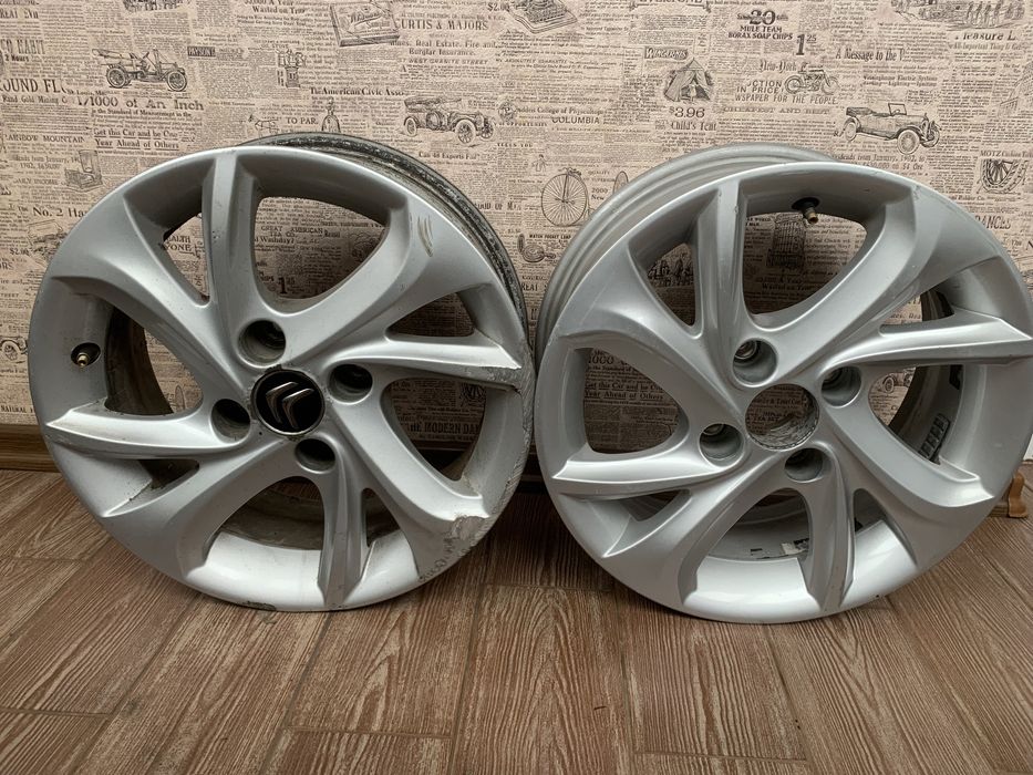 Оригинальные диски Citroen/Peugeot 6J*15CH4-23