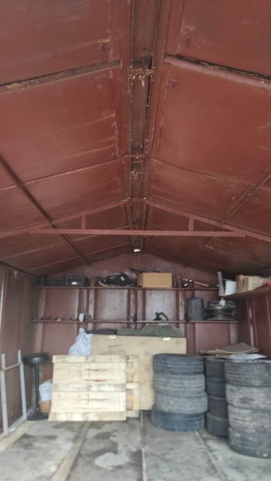 Гараж металевий каркас