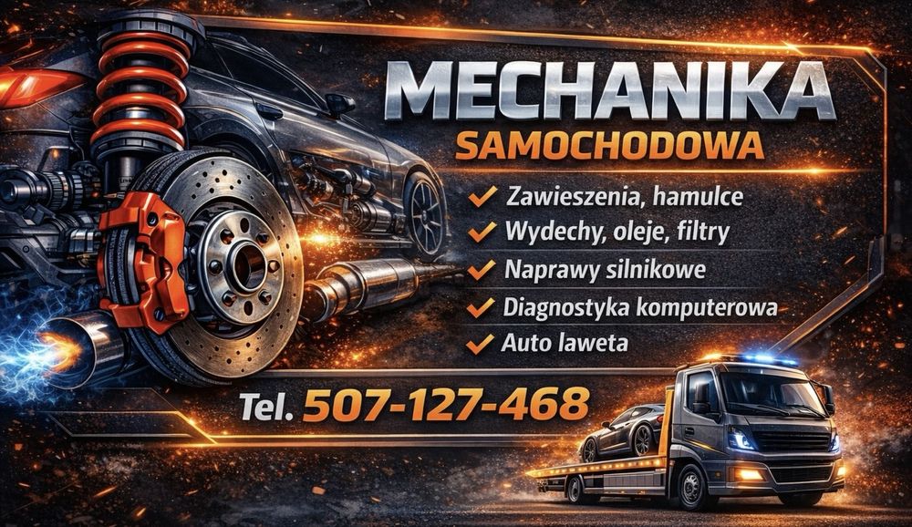 Mechanika Samochodowa|Zawieszenia|Naprawy Silnikowe itp