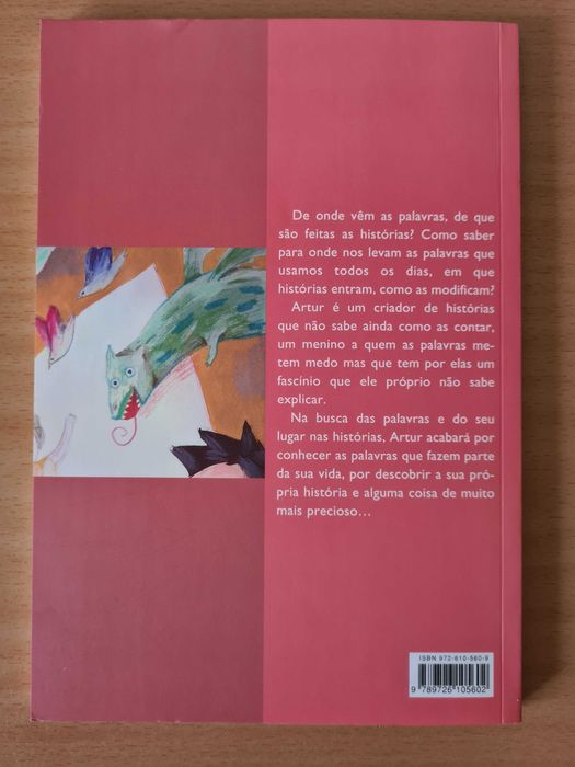 Livro juvenil "Artur e a Palavra Mágica" de Paula Tito