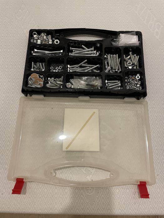 Conjunto parafusos 580 peças