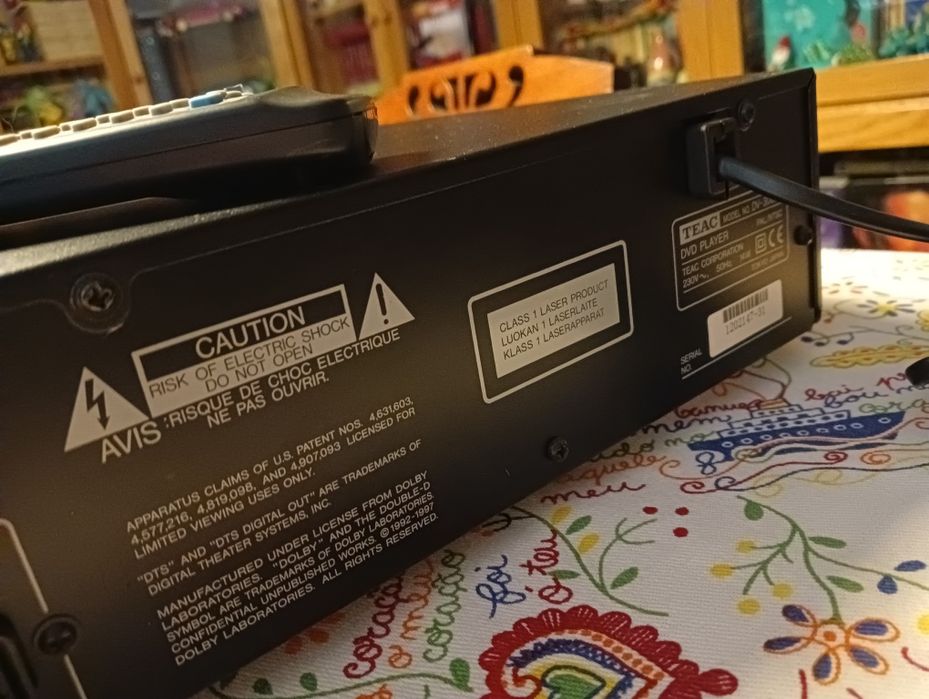 Leitor de DVDs TEAC