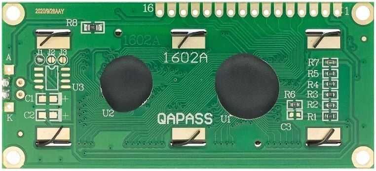 Дисплей 1602 LCD ЖК (синій/зелений) Arduino: 62 грн. - Інша електроніка ...