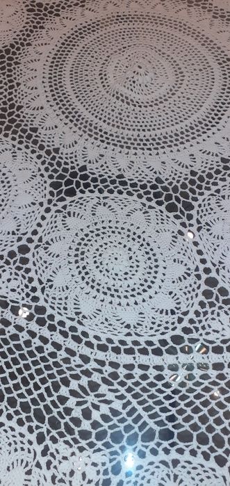 Toalha de mesa em renda