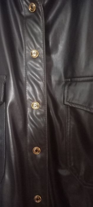 Koszula ekoskóra dishe z dodatkiem koronki