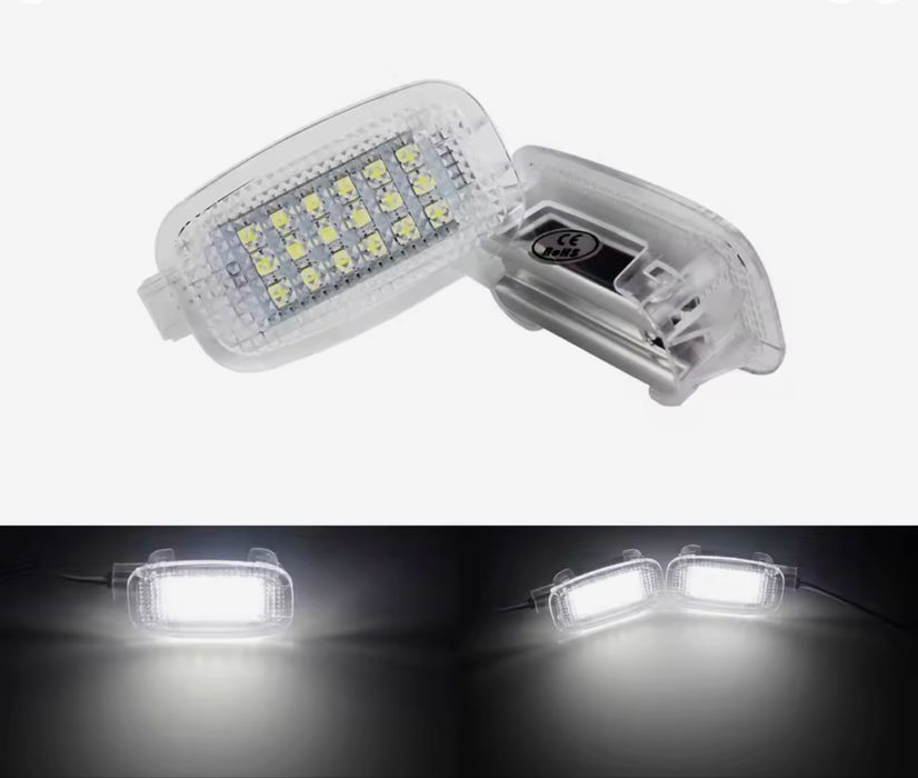 Подсветка двері салону Mercedes W204 216 W212c207x204 GLK w221 r230