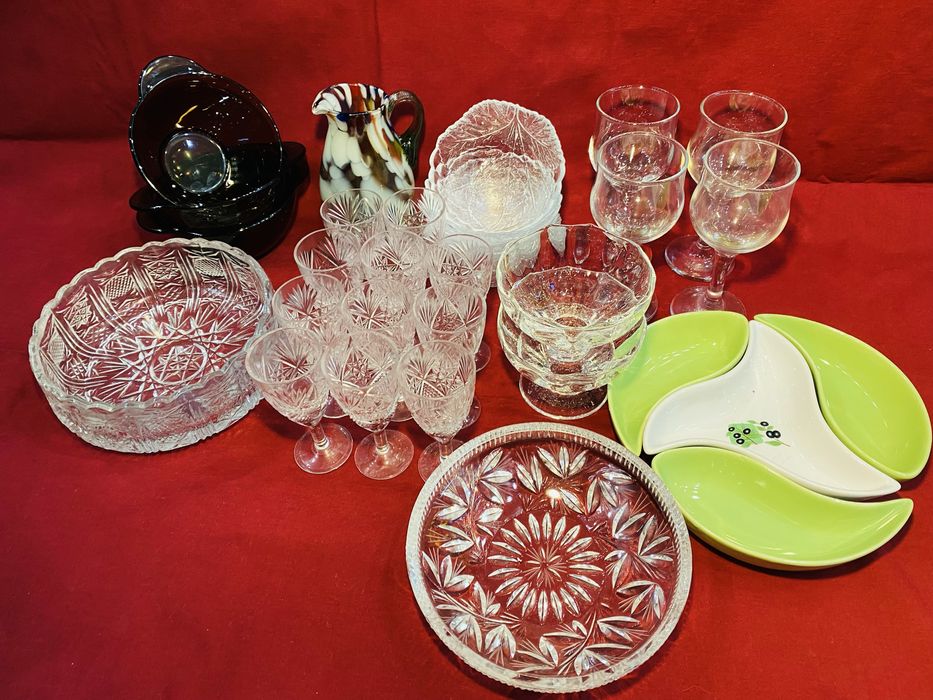Посуд кришталь, скло, фарфор