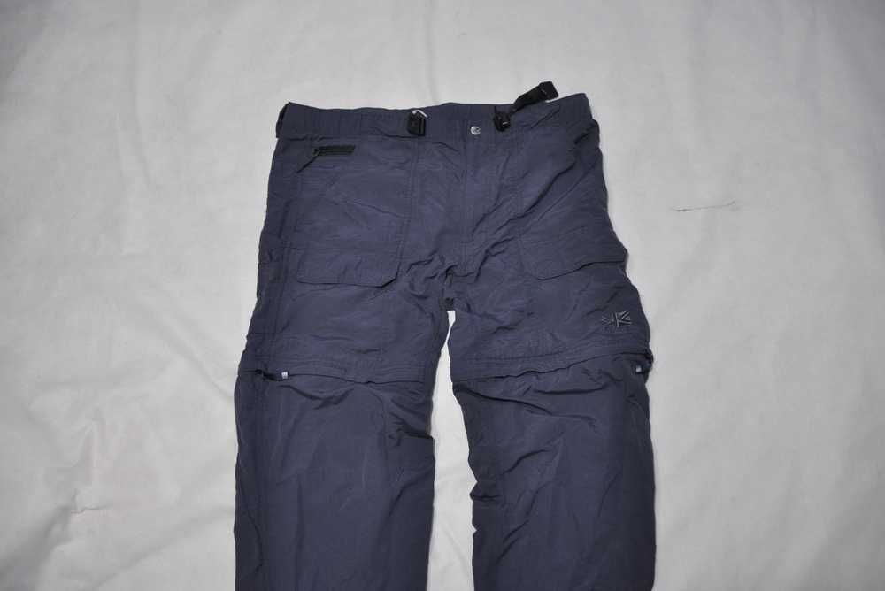2w1 KARRIMOR M 84cm męskie spodnie spodenki trekkingowe pasek s7v