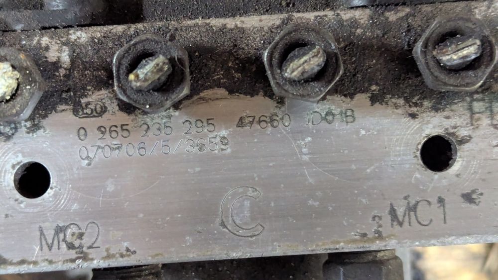 Блок абс nissan qashqai j10 47660 BR00A 47660 JDO1B