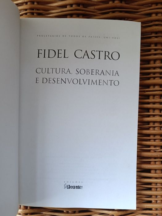 Livro "Cultura, Soberania e Desenvolvimento", Fidel Castro (p. grátis)