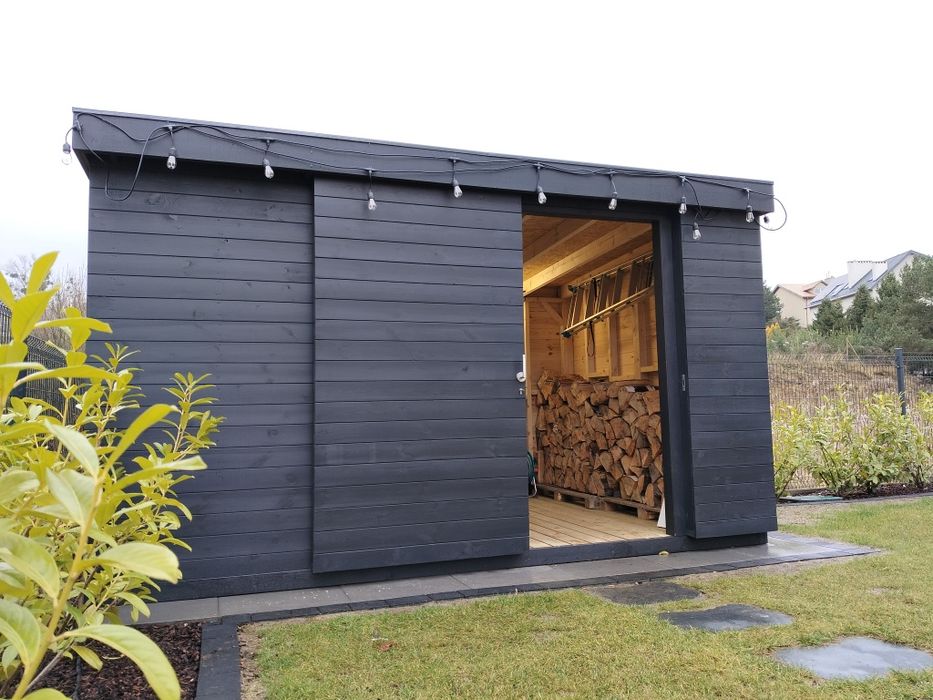 Domek narzędziowy,drewutnia, altana, szopa, nowoczesny domek, wiata.