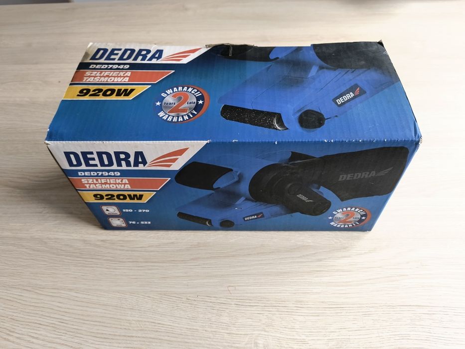 Szlifierka taśmowa DED7949