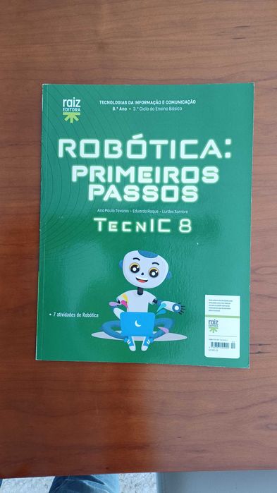 Caderno de atividades / Robótica - TecnIC 8 - TIC - 8.º ano