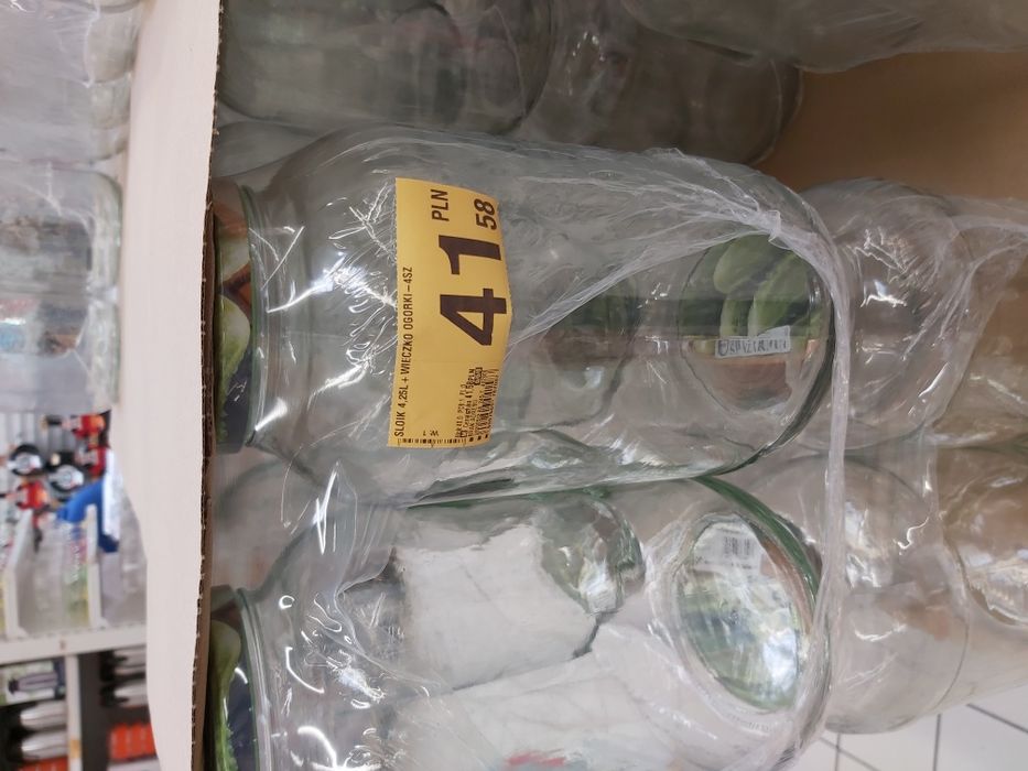 Słoik, Słoiki 3,8 Litra