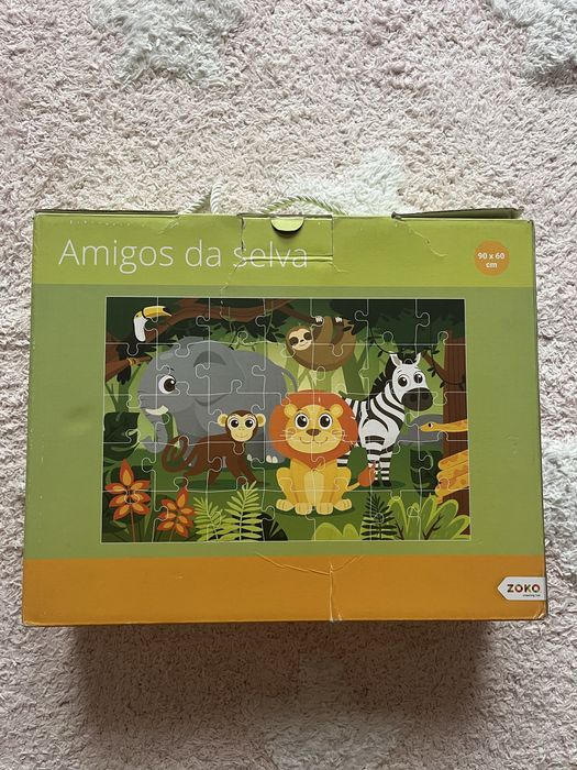 Puzzle “os animais da selva”