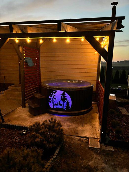 Domek na ,,Kaszubach"  sauna, jacuzzi, basen bez ograniczeń