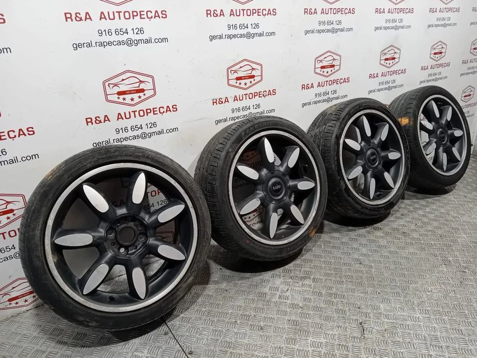 Conjunto de Jantes 17 Mini Cooper S R50 R52 R53 Original4X100