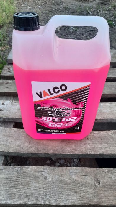 Антифриз VALCO G12 LR UC VW -30°C 5 л