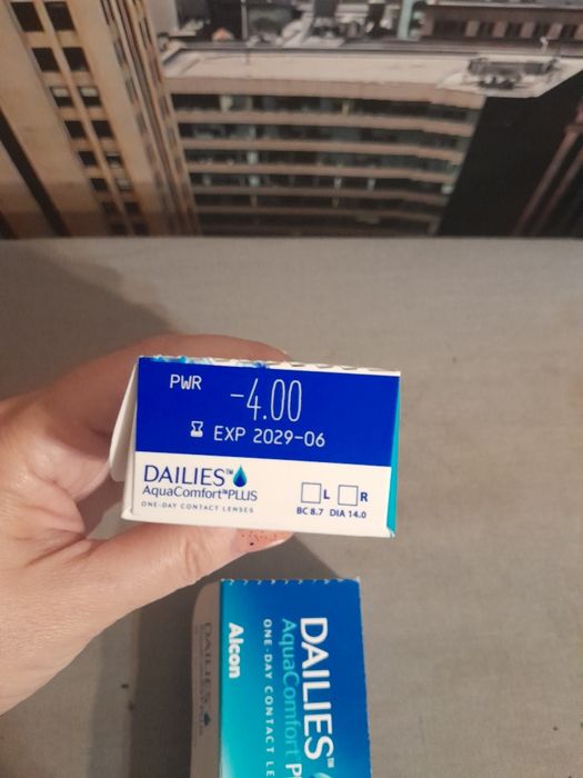 Продам кантактние линзи .Однодневки .