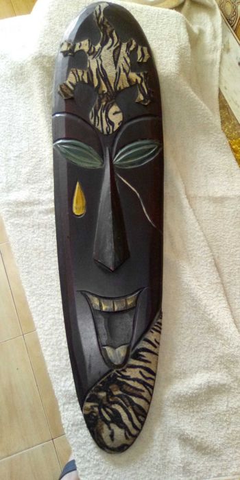 MASCARA de PAREDE ( Artesanal )