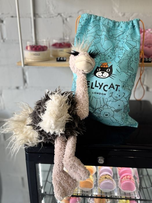 Jellycat, страус , ему