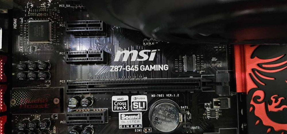 PC Desktop i5-4670K + MSI Z87-G45 Gaming + 8GB RAM + SSD 120GB