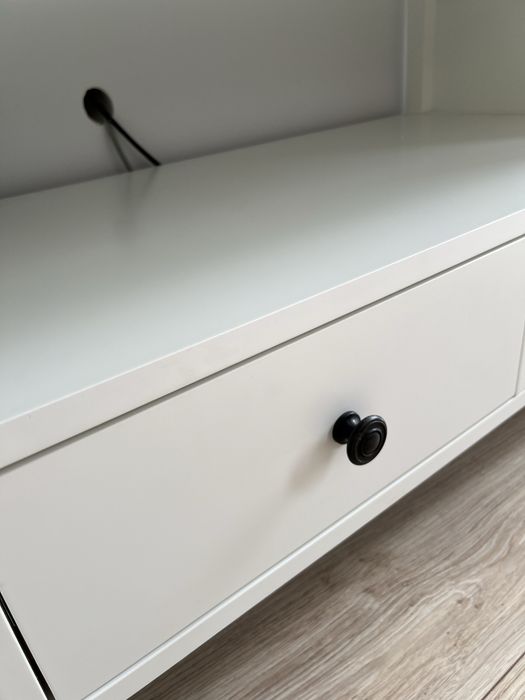 Szafka rtv nordby biały skandynawski