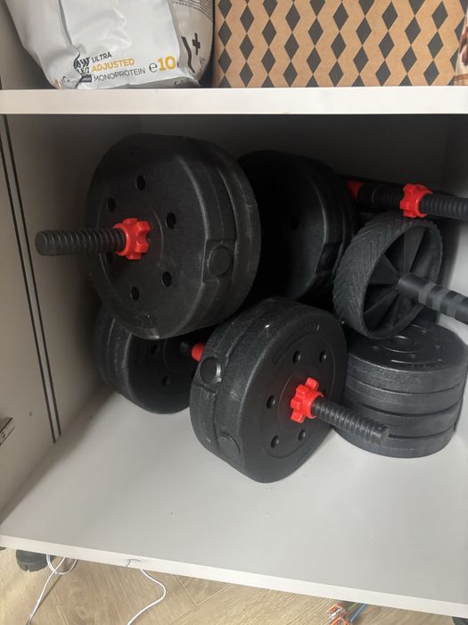 Hantle ciezarki hantelki regulowane 70kg