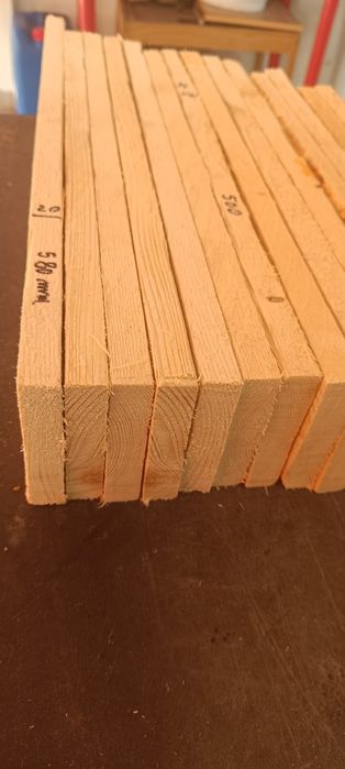Tábuas de pinho 500x100x20 novas 15 uni