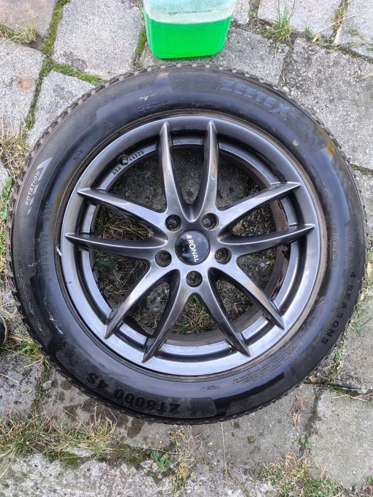 Felgi RONAL R46  17  5/114.3 OPONY ZETEEX ZT 8000
