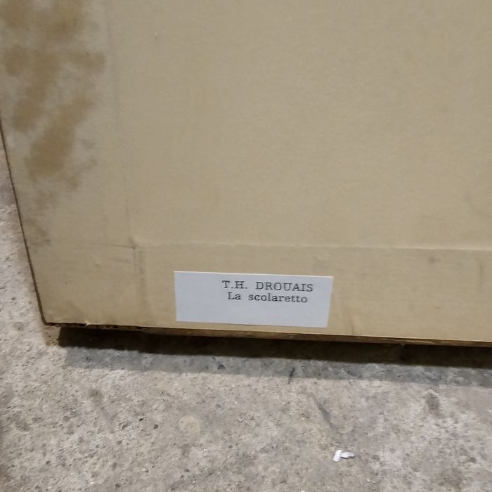 Obraz malowany stary