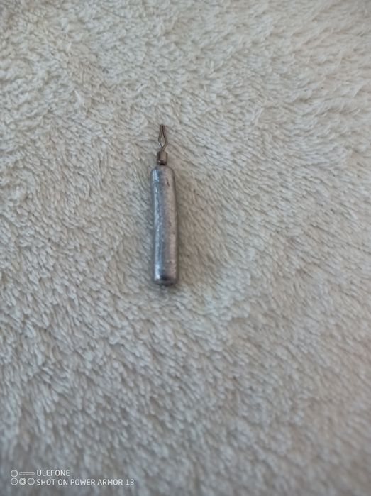 Ciezarki wędkarskie w kształcie walca