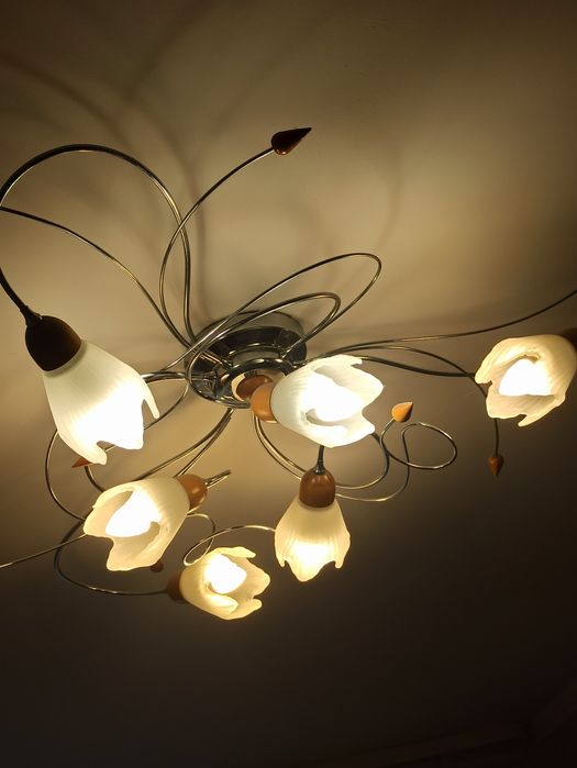 Люстра на 6 плафонів