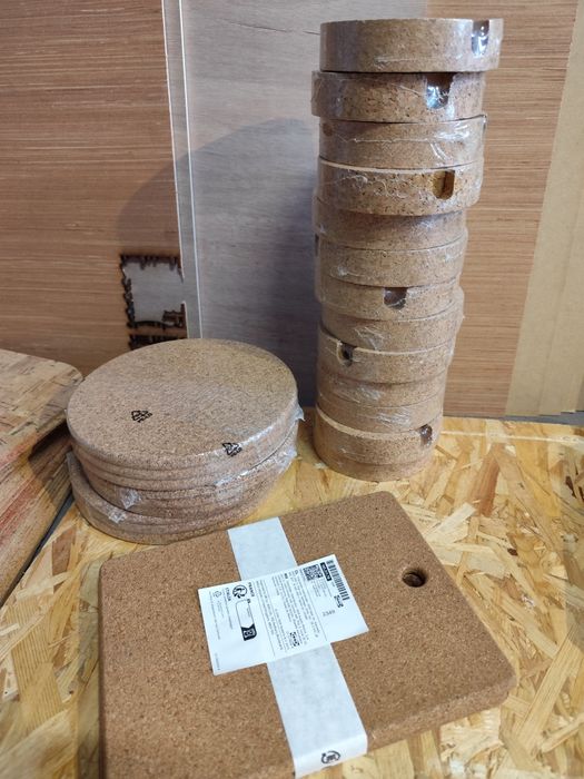 Diversos materiais para gravação laser co2