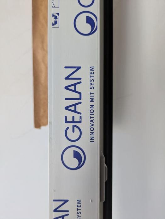 Janela PVC nova - Perfil GEALAN branco