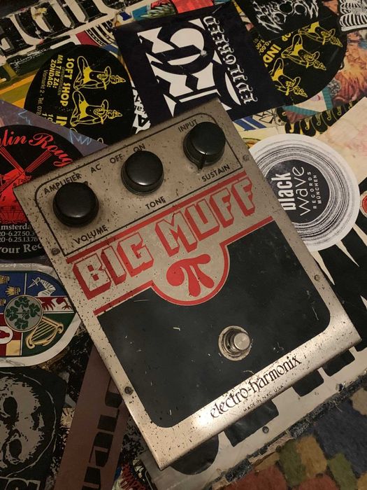 1979 electro-harmonix BIG MUFF PI (V5) Fuzz pedal guitarra EH3003