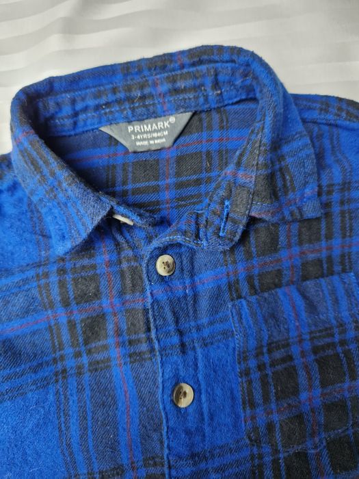 Koszula w kratę 104cm 3-4 latka