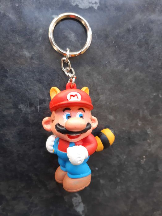 Porta chaves Racoon Mario